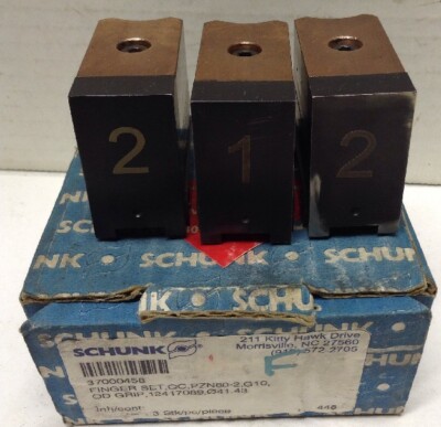 Schunk,37000458 OD,Grip 3-Jaw Set for Centric Gripper