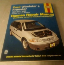 Haynes Repair Manual #36097 Ford Windstar 1995 thru 2007 All Models