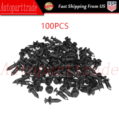 #ad #ad 100x Push ATV Fender Clips For Suzuki King Quad Kawasaki Brute Honda Acura Honda $5.69