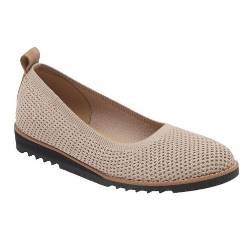 Lala Tumbled Leather Espadrille Flat | EILEEN FISHER New Eileen Fisher Lala Espadrille Leather Flat (size 6.5) display picture 1