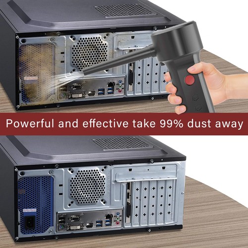 Cordless Air Duster Blower Electric Computer Keyboard Cleaning Rechargeable New - 第 16/25 張圖片