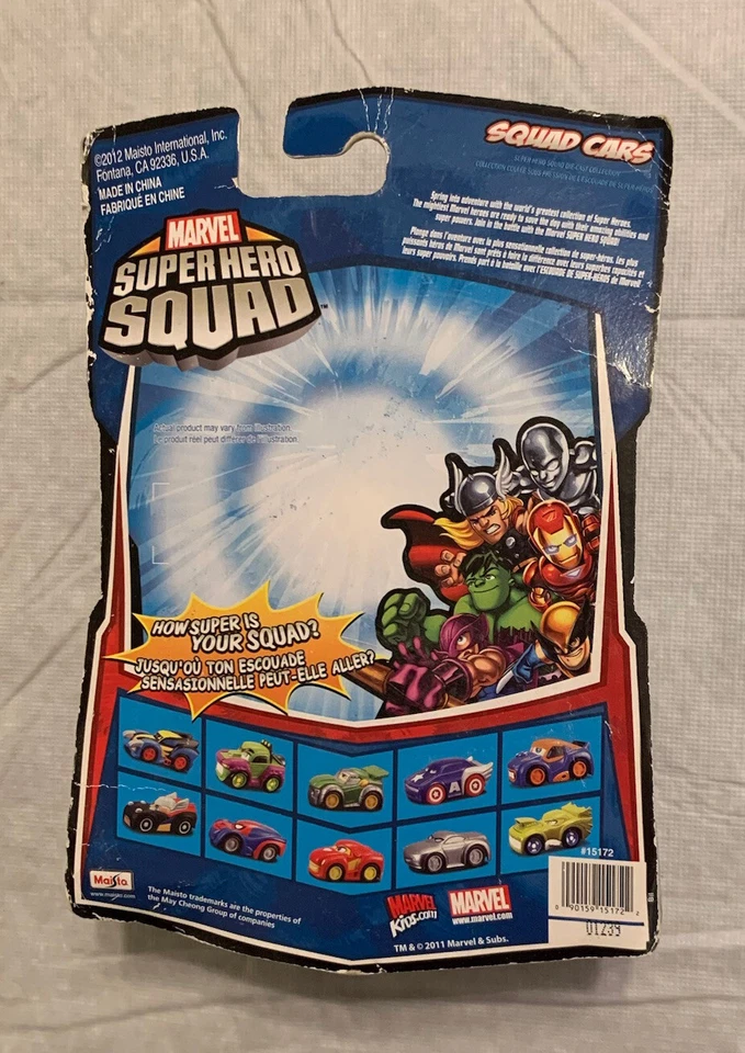 Carro de brinquedo Marvel Superhero Squad HULK veículo fundido por Maisto - Imagem 3 de 4