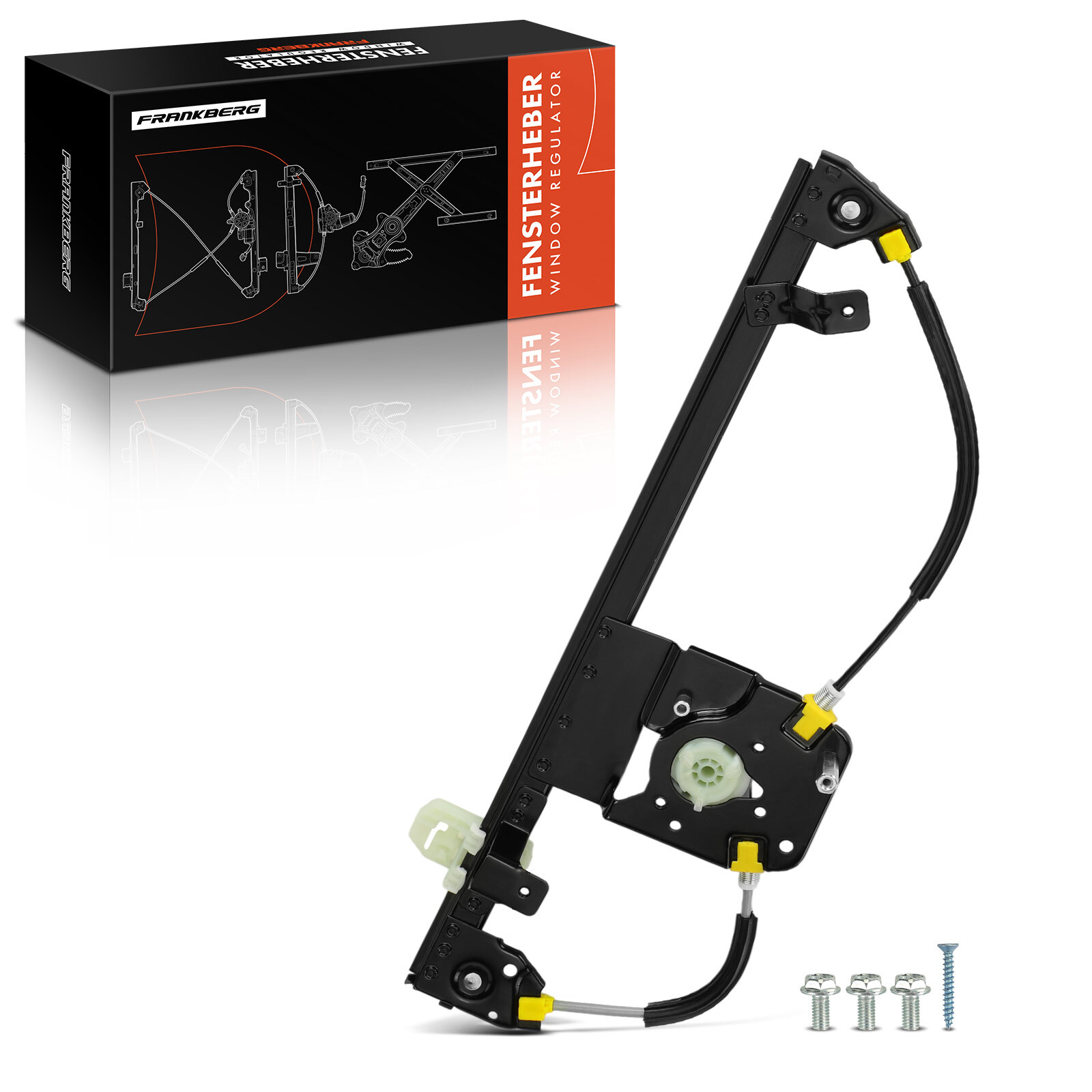 FRANKBERG Power Electric Window Regulator Without Motor for Front Right