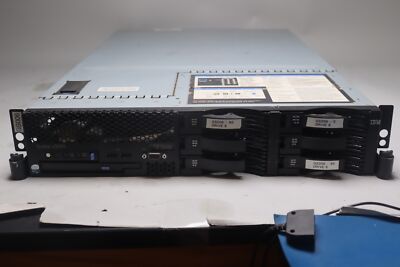 Lenovo System x3650 w/ 2 Xeon X5355 2.66 Ghz, 8GB DDR2 RAM, 2x 12V Artesyn PSUs