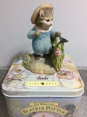 Vintage BORDER FINE ARTS Beatrix Potter Figurine BP23 TOM