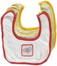Baby Aspen Animal Crackers for Messy Snackers 4 Piece Bib Set Discontinued by M