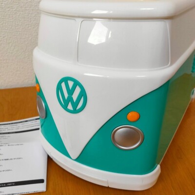 Volkswagen Original Minibus Toaster 本体 Very RARE VW Toaster Green BOX Volkswagen Original Mini Bus