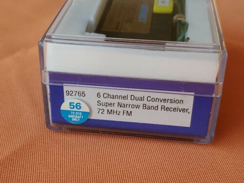 VINTAGE Airtronics METAL GEAR 92765/72 FM Dual Conversion Narrow Band Receiver - Picture 3 of 7