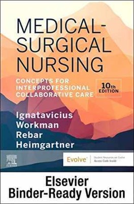 Medical-Surgical Nursing - Binder - Hardcover, by Ignatavicius MS RN - New