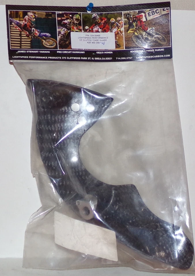 LIGHTSPEED C/F СЦЕПЛЕНИЕ/ЧЕХОЛ ПРЕДОХРАНИТЕЛЬ KAWASAKI KX450F 09-2012 ЛЕВАЯ СТОРОНА - Изображение 2 из 2