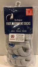 Foot Alignment Socks, Gray, Small-Bunions,Hammertoes,Planter Fasciitis,Cramps ..
