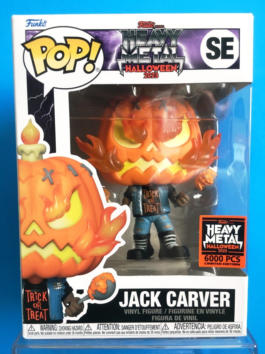 Funko Pop SE Jack Carver LE 6000 2023 Heavy Metal Halloween
