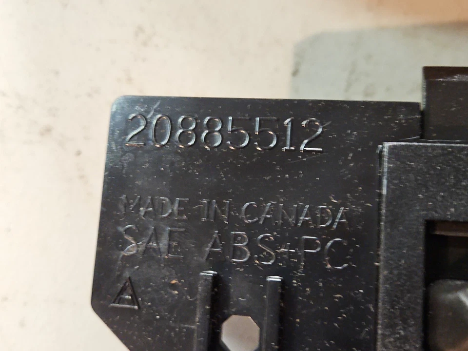 NUEVO MANIJA DE PUERTA INTERIOR DELANTERA DERECHA GM 22988510 para 03-08 CHEVY EXPRESS SAVANNA  Foto 4 de 4