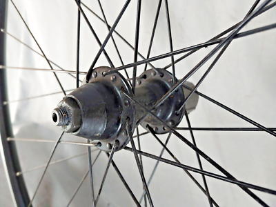 Alexrims DA16 700c Road Bike REAR Wheel 130 32 Spoke Black Shimano