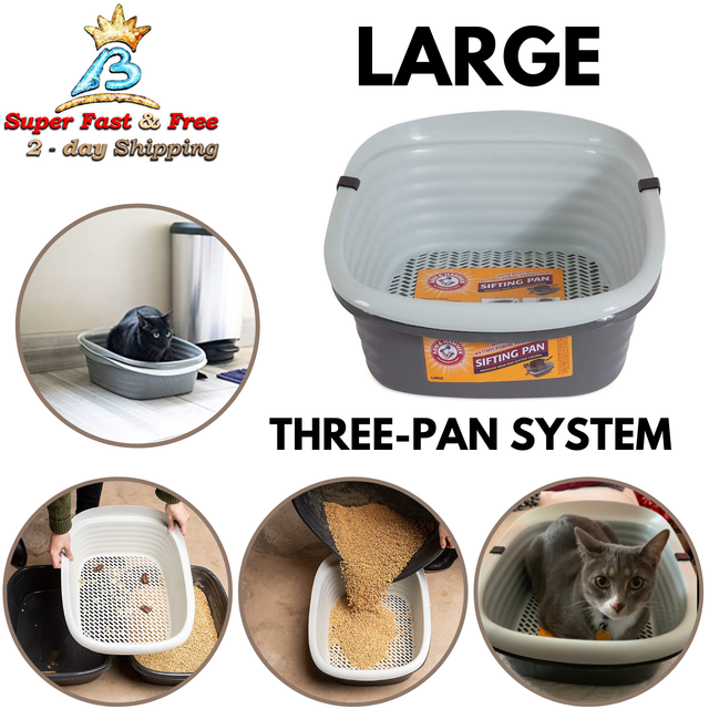 petmate simple sifting litter pan