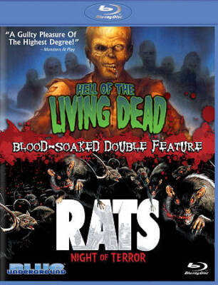 HELL OF THE LIVING DEAD/RATS, NIGHT OF TERROR NEW BLU-RAY