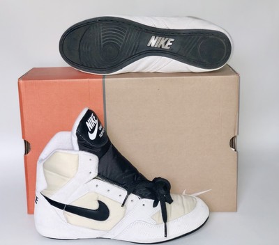 nike greco supreme wrestling shoes white