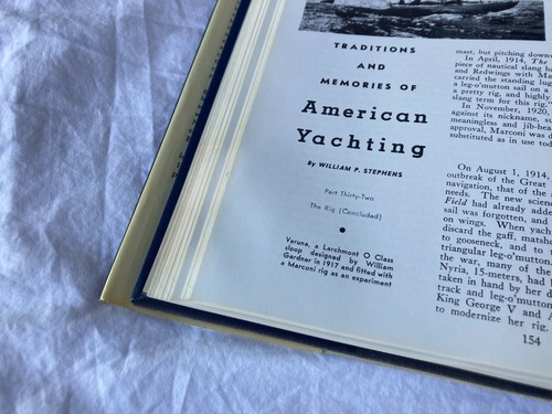 Traditions & Memories of American Yachting - William P. Stephens 1981 HC/DJ - Foto 14 di 22