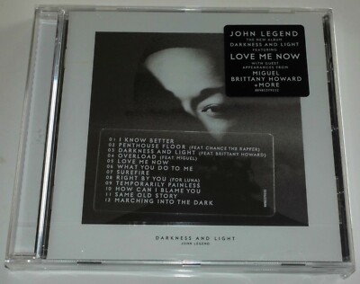 JOHN LEGEND DARKNESS AND LIGHT CD NEU & OVP / I KNOW BETTER - LOVE ME NOW...