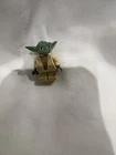 Lego Star Wars Minifigure Yoda Clone Wars White Hair NO LIGHTSABER 1.25"