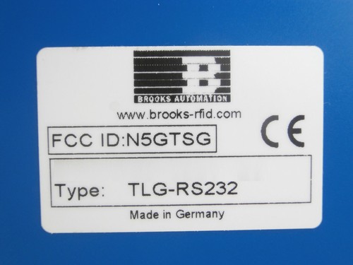 Brooks TLG-l2-1O00-S0-00EB Transponder LF80 Set with Antenna ANT-2K15 Spare - Picture 11 of 12