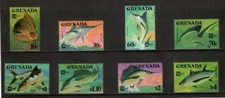 Grenada 1987 - Game Fish CAPEX - Set Of 8 Stamps - Scott #1506-13 - MNH