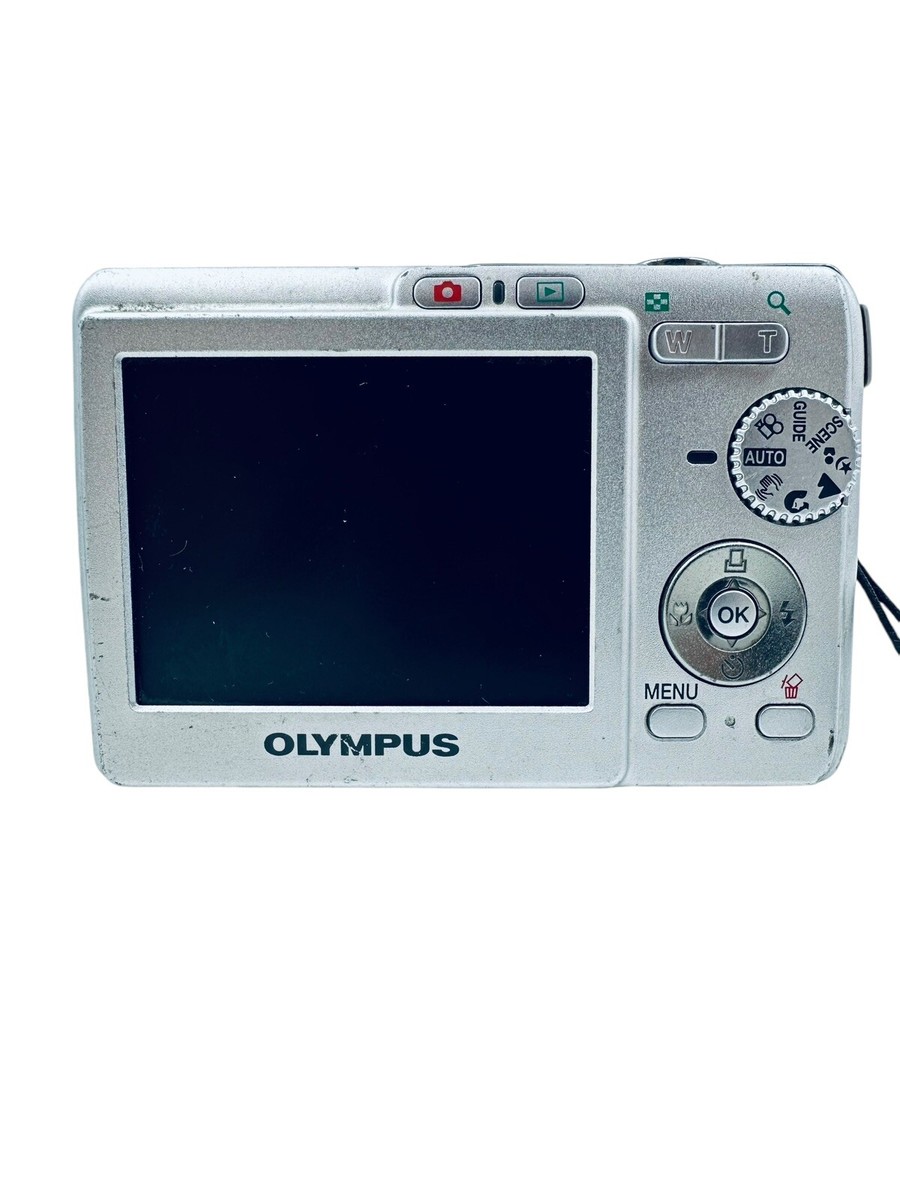 Olympus Digital Camera FE-190 6.0MP Silver Battery (Lens Error