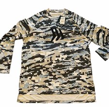 Gillz Contender Performance LS TEK Long Sleeve T-Shirt - Powder Blue Size XL