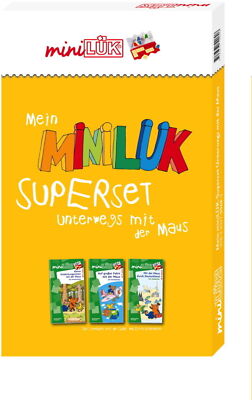 LÜK miniLÜK Set Buch und Kontrollgerät Unterwegs mit der Maus ab 5 Jahren 9068