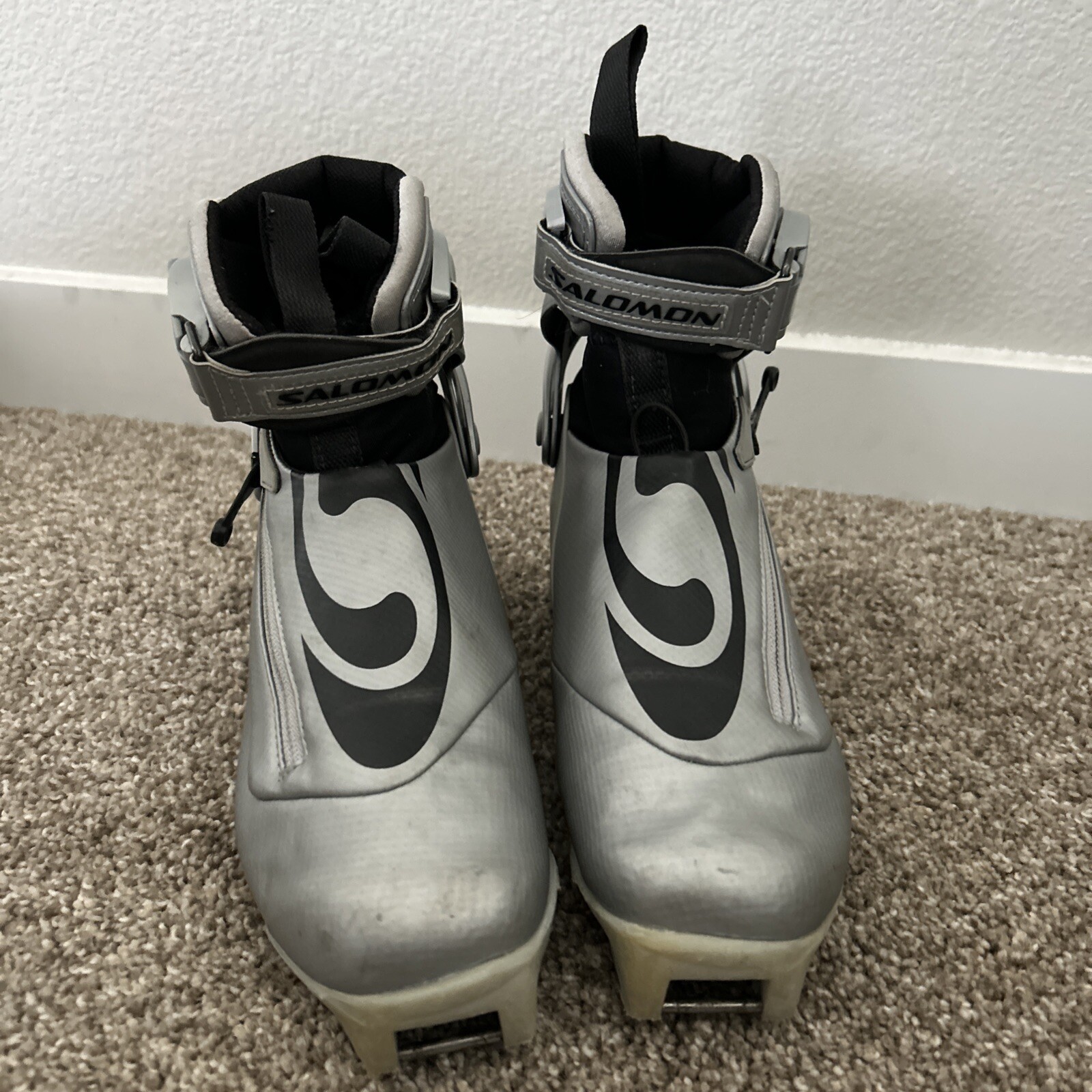 Scarponi da sci Salomon Lab Skiathon Nordic Cross Country taglia US uomo 5 donna 6