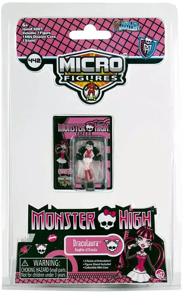 World's Smallest Monster High Micro Figures (Draculaura) | eBay