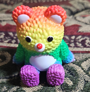 POP MART x INSTINCTOY Muckey Meets Fluffy Crayon Rainbow PVC Figure w/ Box