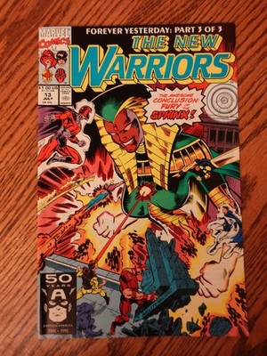 The New Warriors #13 Marvel Comics Mark Bagley Sphinx 1991