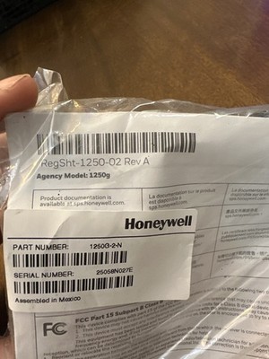 Honeywell Voyager 1250g Barcode Scanner - Black - General Duty - 1250G-2-N