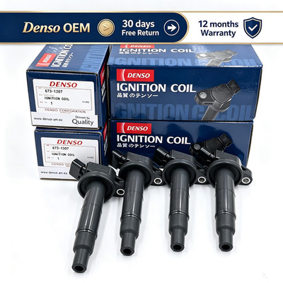 90919-02244 673-1307 4X DENSO Ignition Coil for Toyota Camry 2002-2011 2.4 L4