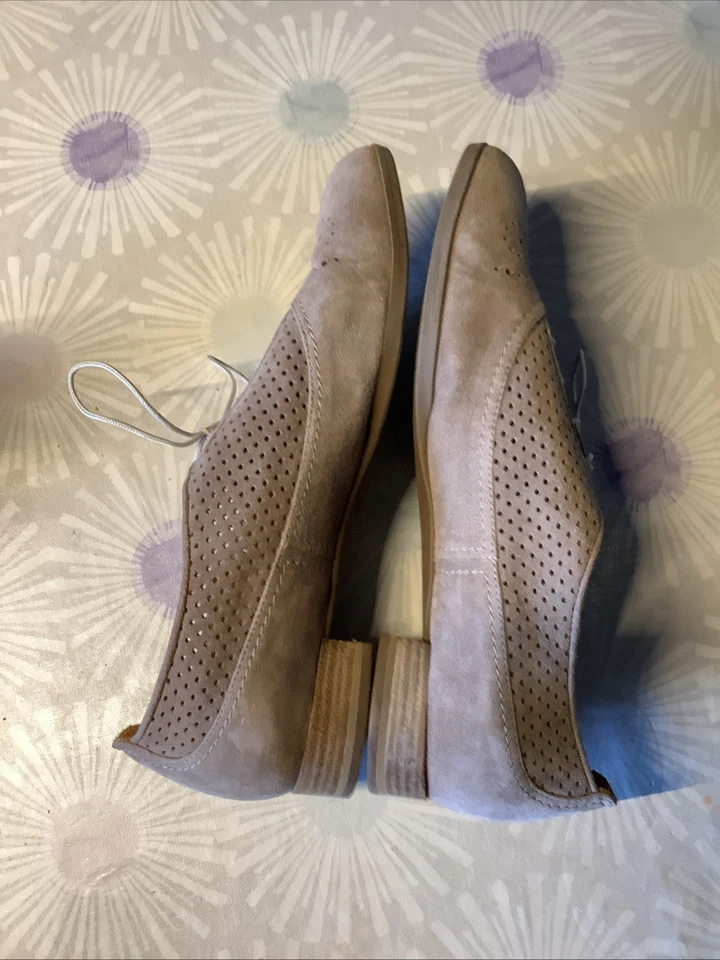 Vabeene, Gr.41, hellbraun, Velours Leder - Bild 4 von 4