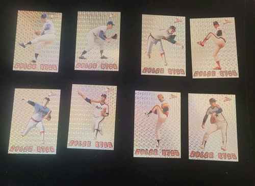 1993 PACIFIC NOLAN RYAN 27 SEASONS SILVER PRISM 20 CARD FACTORY SET - Picture 6 of 19