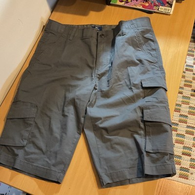 George Gray Cargo Shorts Below The Knee 14  Inseam Cotton Blend Size 40