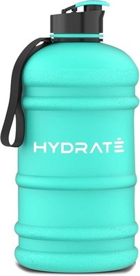 HYDRATE XL Jug 2,2 Liter Trinkflasche - BPA frei, Flip Cap, auslaufsicher Großwasser