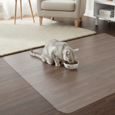 Eco-Friendly PVC Chair Mat 30''x48'', Scratch Resistant Floor Protector Office Mat