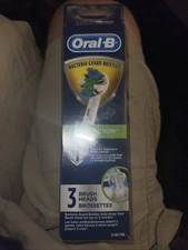 Oral-B FLOSS ACTION 3-Pack Replacement Brush Heads Toothbrush Refills NEW