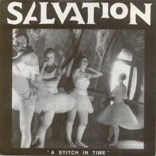 Salvation (Goth Gruppe) A Stitch In Time 7" Vinyl UK IRS 1990 Promo Flexi Disc