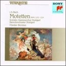J S BACH KAMMERCHOR & BAROCKORCH STUTTGART FRIEDER BERNIUS - Bach: Motets - CD