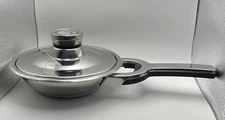 Berghoff TFK 8” Frying Pan With Smart Knob Lid Stainless EC