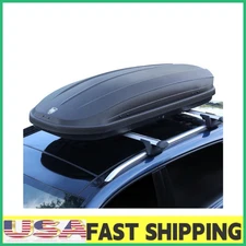 165Lb Dual-Side Hard Shell Roof Box,SUV/Truck Cargo Carrier with Locking System