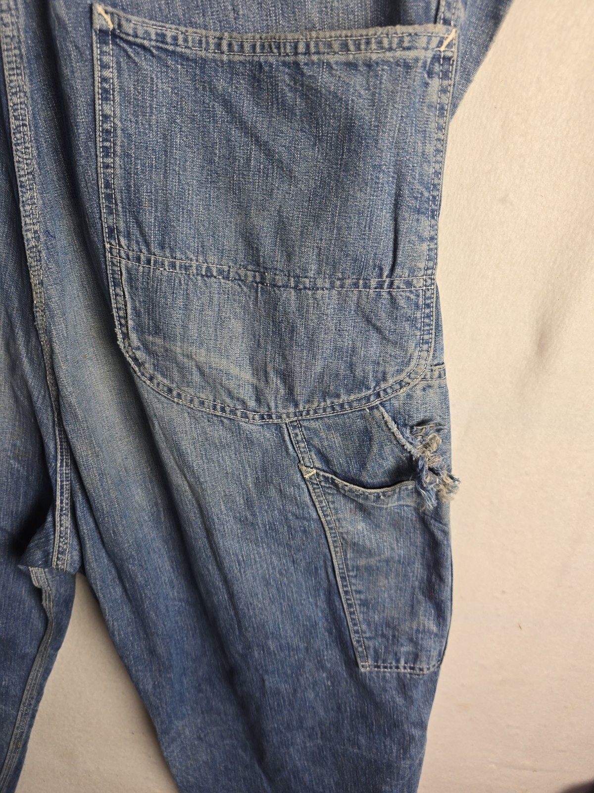 Vintage 40s LEE Union Made Jelt Denim Sanforized … - image 10