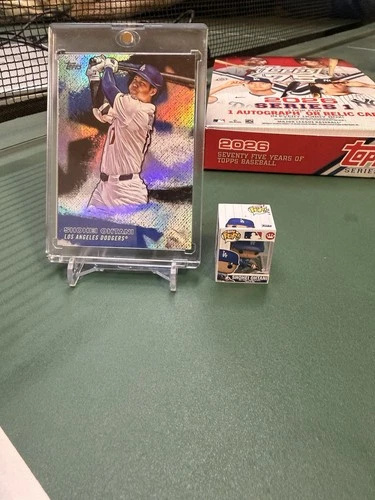 Funko Bitty Pop! Shohei Ohtani Mini Vinyl Figure 26 Topps series 1 SMLB-9 🔥
