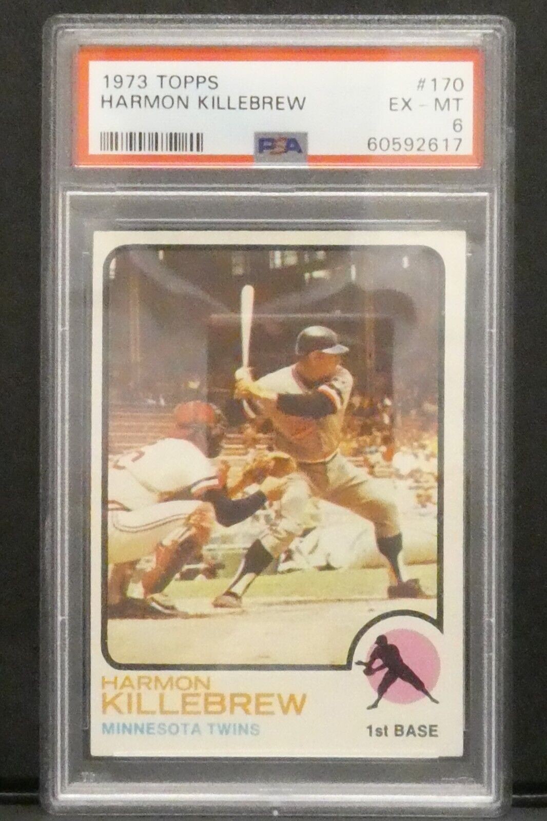 1973 Topps Harmon Killebrew #170 PSA 6 EX-MT