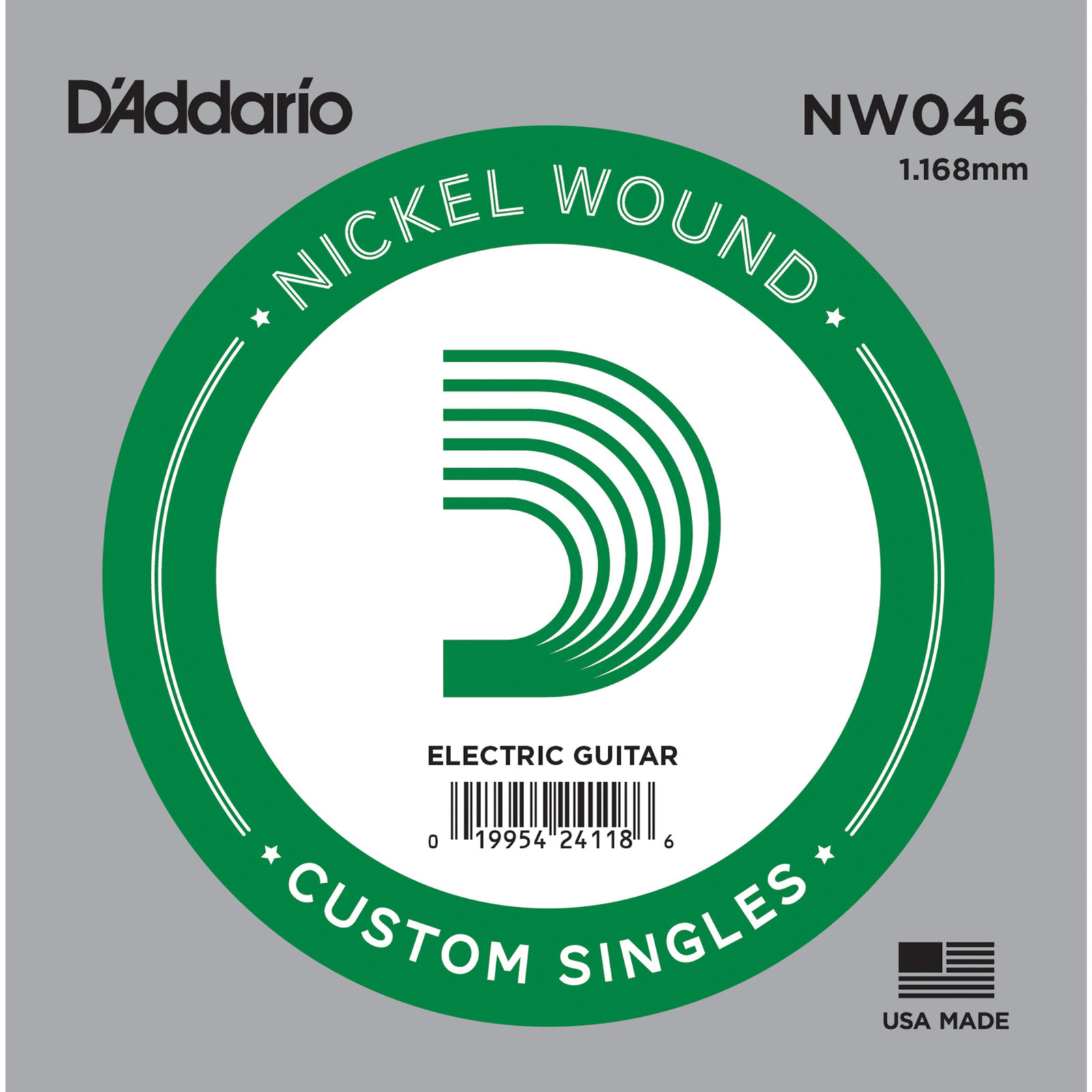 DAddario NW046 С никелированной раной для электроинструмента - Электроинструмент для ремонта