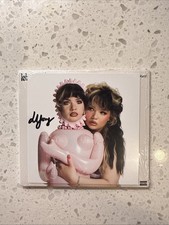 Lola Young I'M ONLY F**KING MYSELF THE BASIC B*TCH CD SIGNED ART CARD Auto UK